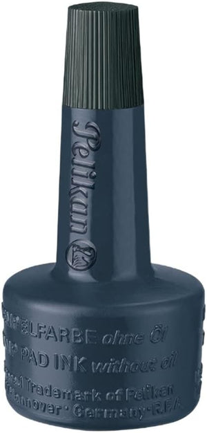 Pelikan 351197 Stempelfarbe 4K, ohne Öl, 28 ml, schwarz, 28 ml (1er Pack)