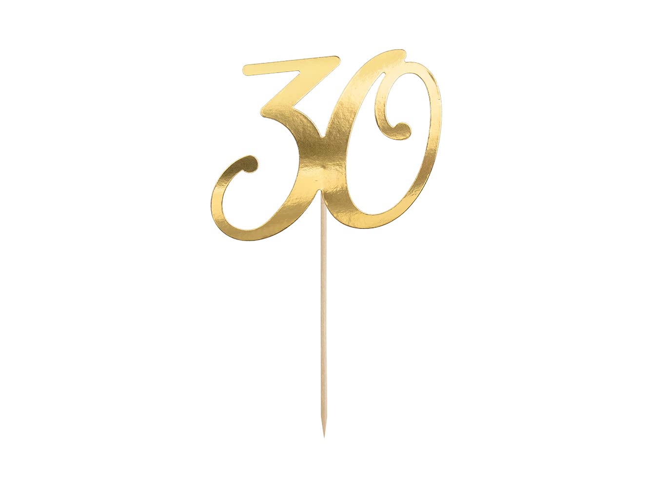 Cake Topper '40' 20,5cm Tortendeko Kuchendeko Cupcake Kuchen Torten Geburtstag Jubiläum