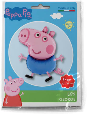 Ballon en aluminium Georges Peppa Pig™ 37" 94 cm Grabo Balloons®