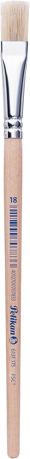 Pelikan Borstenpinsel Sorte 613F, Größe 18, 1 Stück