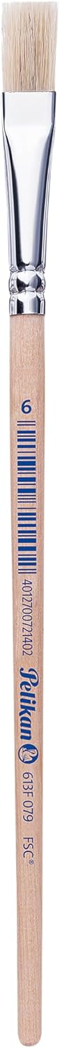 Pelikan Borstenpinsel Sorte 613F, Größe 6, 1 Stück
