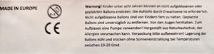 GRABO Betallic F15774 - Folienballon 36" Zoll - Pferd, weiß