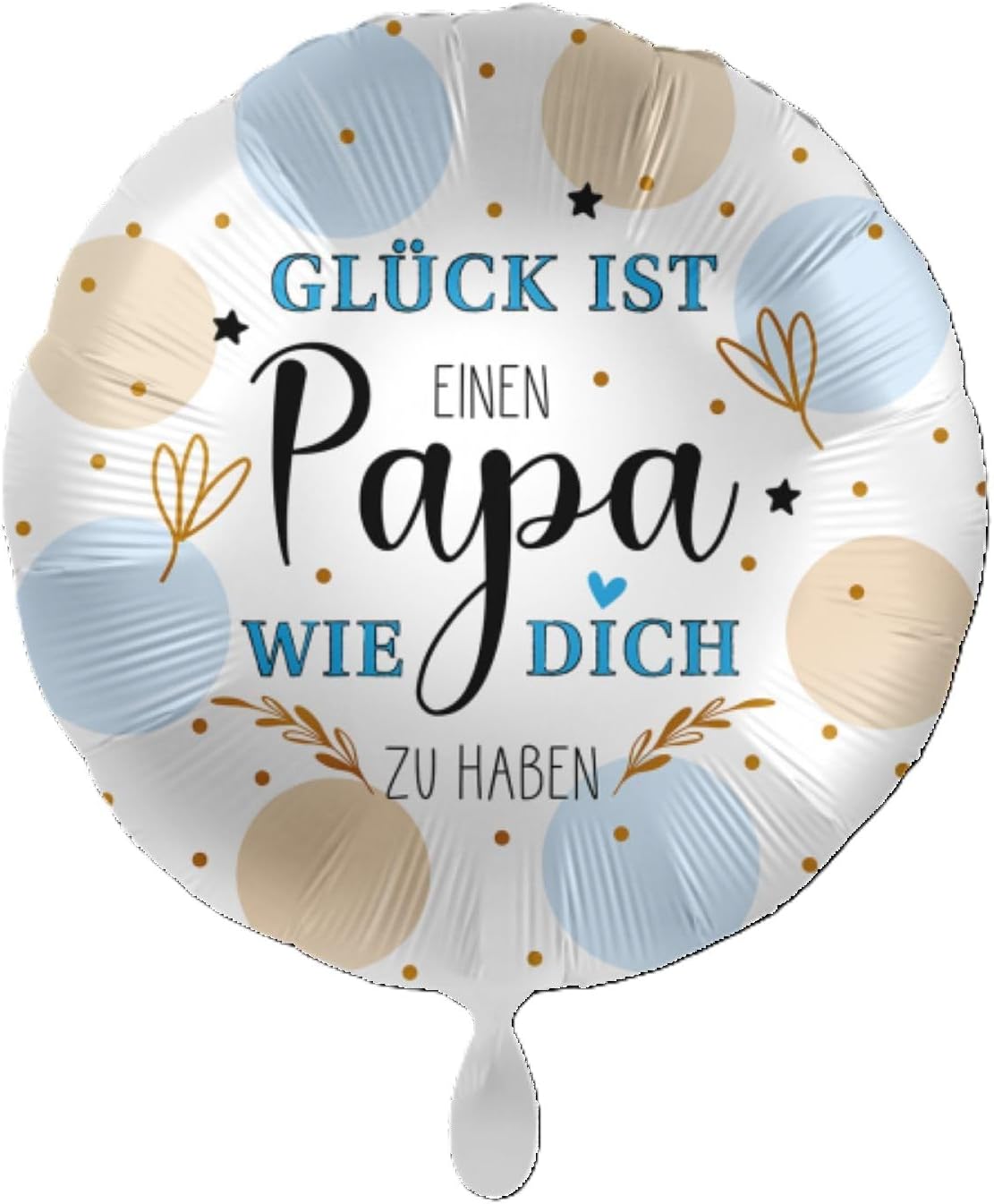 Folienballon Vatertag, Glück ist einen Papa wie Dich zu haben ca. 43 cm