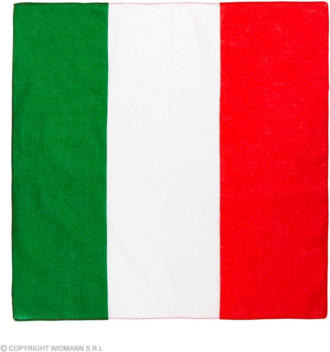 W WIDMANN MILANO Party Fashion - Bandana, 55 x 55 cm, Halstuch, Kopftuch, Accessoire für Kostüme