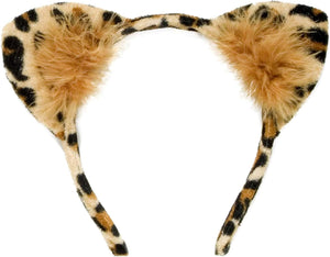 W WIDMANN MILANO Party Fashion 2323L - Haarreif Leopardenohren, Accessoire, Haarschmuck, Kopfschmuck, Karneval, Fasching, Mottoparty