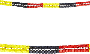 W WIDMANN MILANO Party Fashion 05335 - Boa Girlande, Deutschland, 2er Set, Dekoration, Mottoparty, Sommerfest