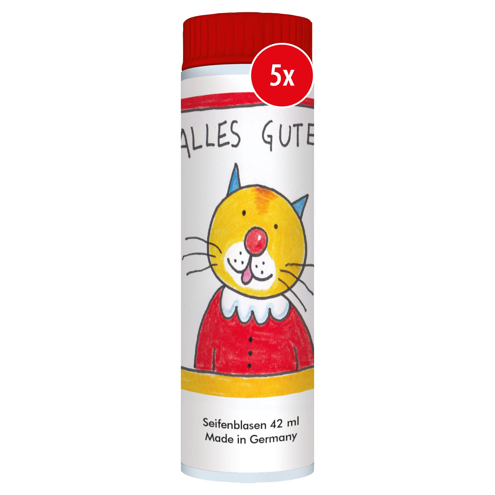 PUSTEFIX - 420869210 Seifenblasen Set I 25 x Klassik 42ml I Bunte Rainbow Bubbles Made in Germany I Seifenblasen für Hochzeit, Kindergeburtstag, Standesamt, Polterabend I 25 x 42 ml Vorteilspack