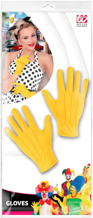 W WIDMANN MILANO Party Fashion – Handschuhe für Erwachsene, Kostüm Accessoire für 20er, 50er Jahre Look, Clowns, Karneval
