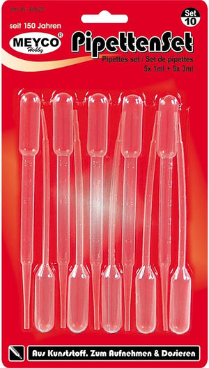 Meyco - Set di 10 pipette