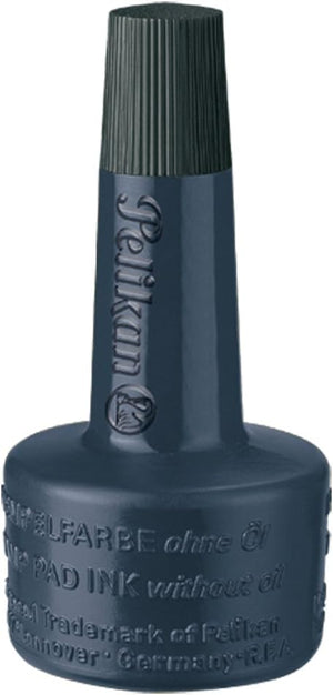 Pelikan 351197 Stempelfarbe 4K, ohne Öl, 28 ml, schwarz, 28 ml (1er Pack)
