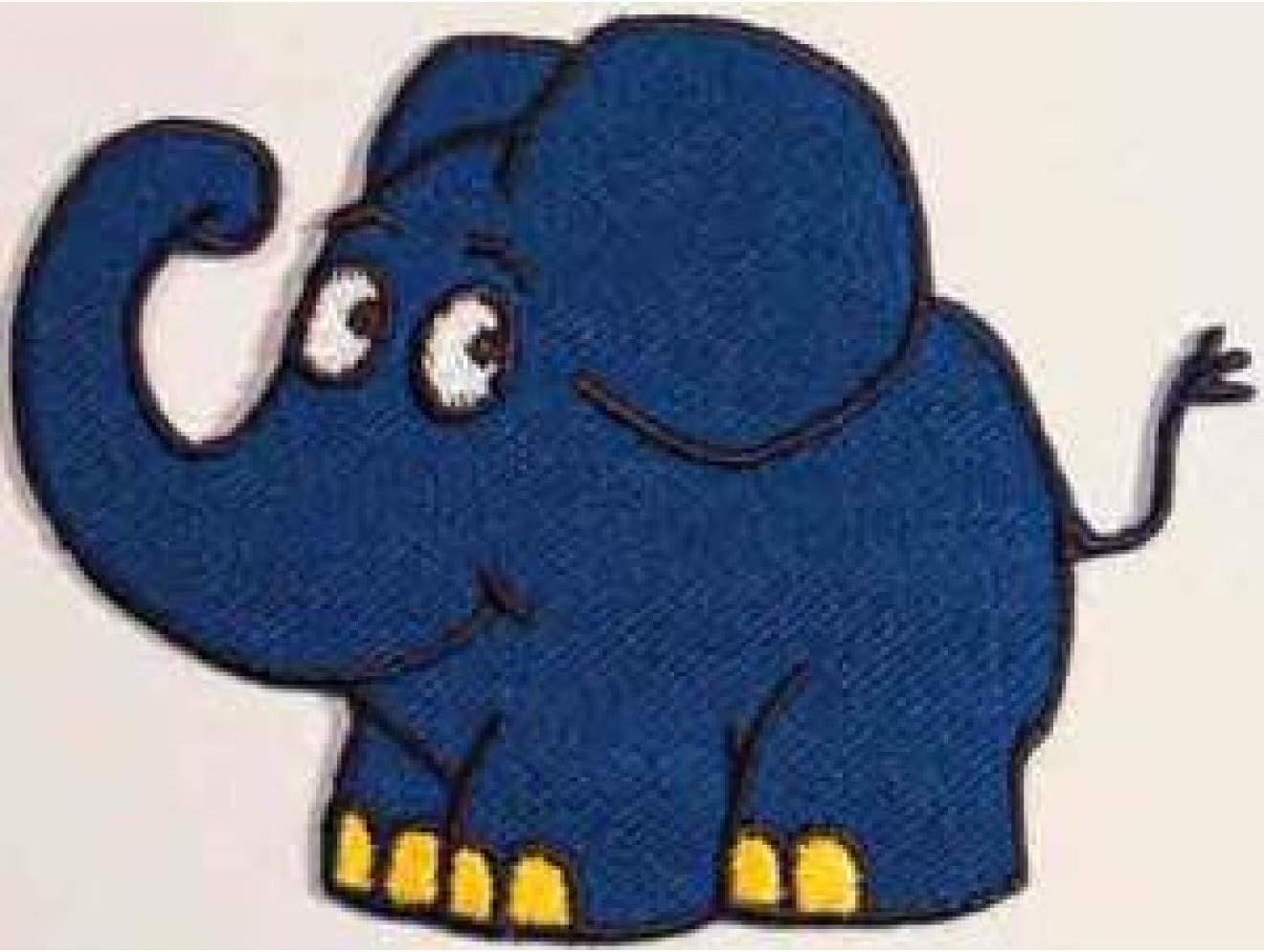 Applikationen - Kids and Hits - aufbügelbar Sendung mit der Maus Elefant ca. 6,0x8,0 cm farbig