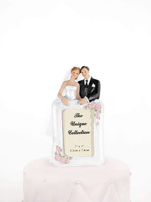 PartyDeco Figur Brautpaar | 11 cm