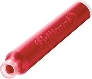 Pelikan 301192 Tintenpatronen rot, 6 Stück (1er Pack)