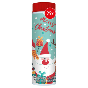 PUSTEFIX - 420869210 Seifenblasen Set I 25 x Klassik 42ml I Bunte Rainbow Bubbles Made in Germany I Seifenblasen für Hochzeit, Kindergeburtstag, Standesamt, Polterabend I 25 x 42 ml Vorteilspack