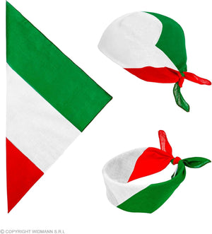 W WIDMANN MILANO Party Fashion - Bandana, 55 x 55 cm, Halstuch, Kopftuch, Accessoire für Kostüme
