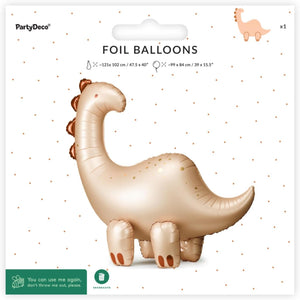 Ballon Brontosaurus, Folie, Dinosaurier, Party, Geburtstag
