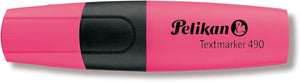 Pelikan Textmarker 490, rosa, 1 Stück