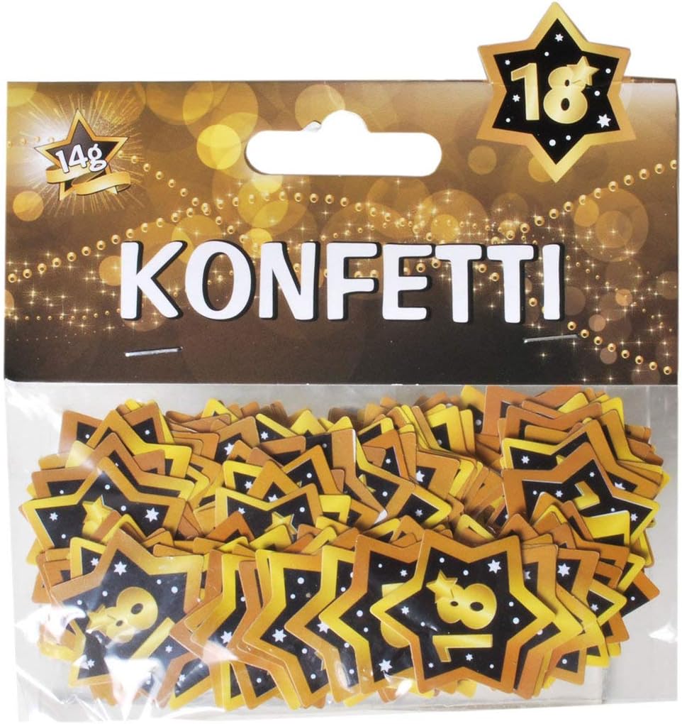 Udo Schmidt 13011 - Konfetti - 14g - Zahl: 18
