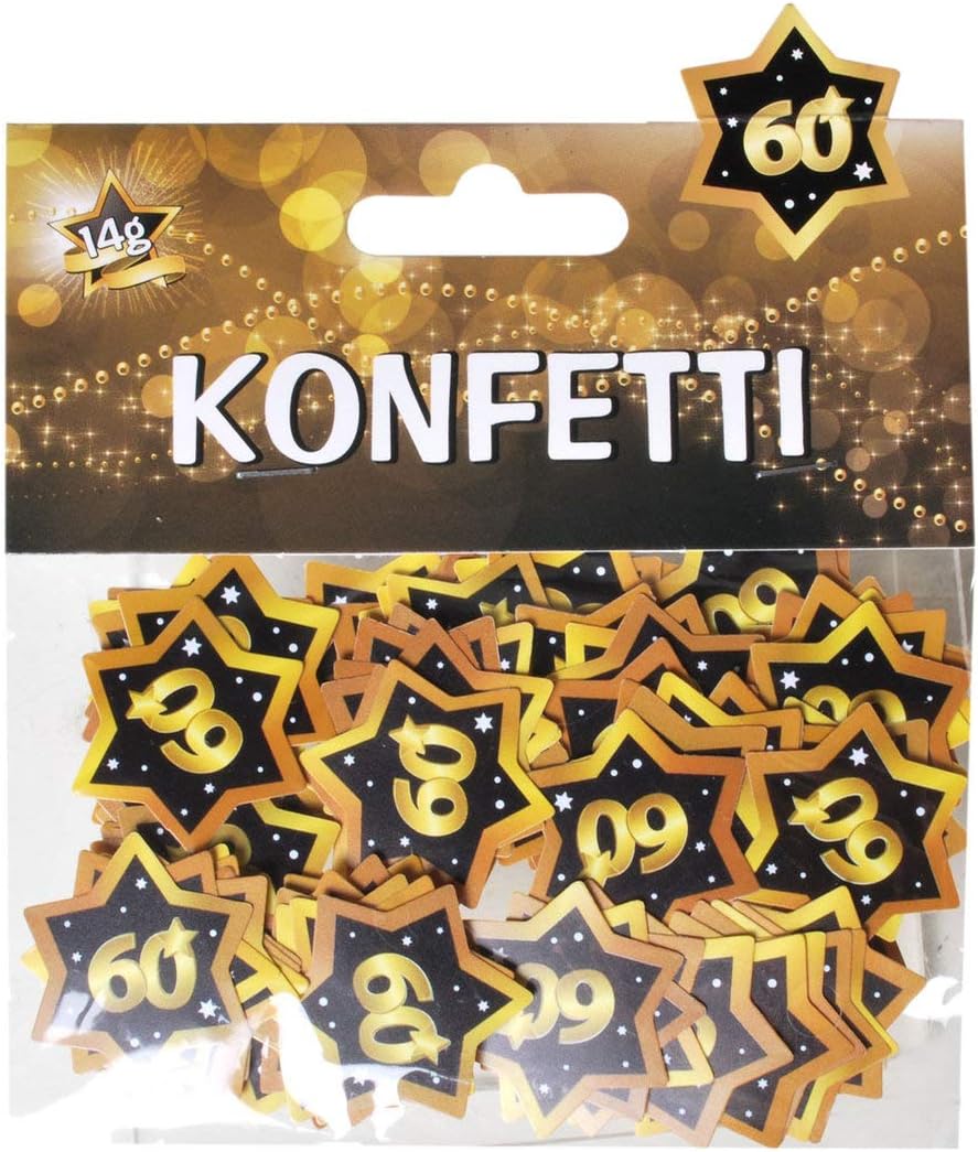 Udo Schmidt 13015 - Konfetti - 14g - Zahl: 60