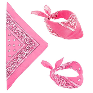 W WIDMANN MILANO Party Fashion - Bandana, 55 x 55 cm, Halstuch, Kopftuch, Accessoire für Kostüme