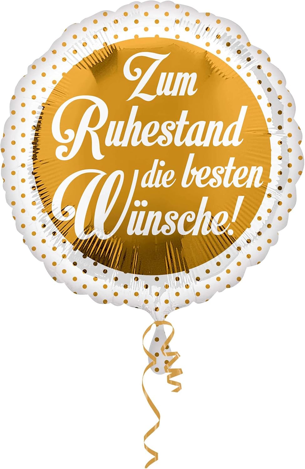 NEU Folienballon Ruhestand, ca. 45 cm