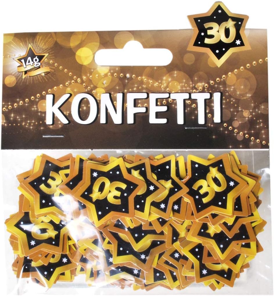 Udo Schmidt 13012 - Konfetti - 14g - Zahl: 30