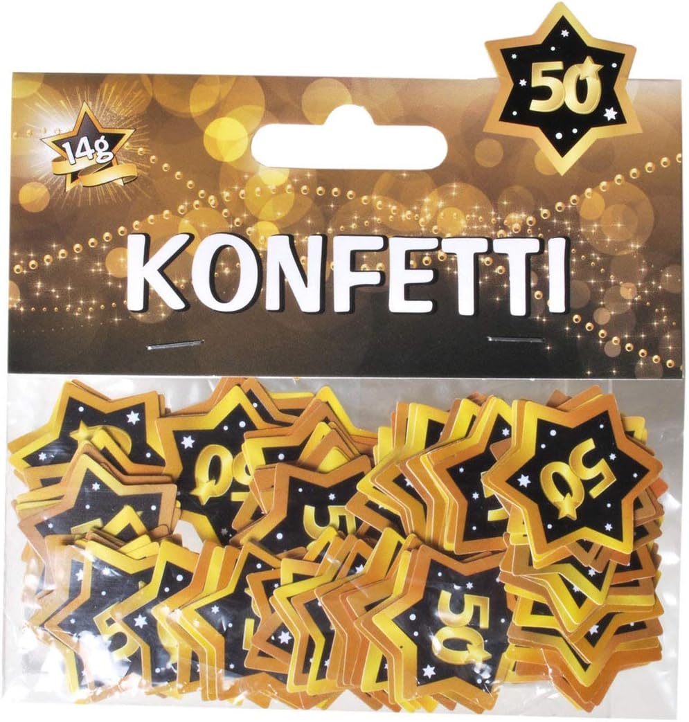Udo Schmidt 13014 - Konfetti - 14g - Zahl: 50