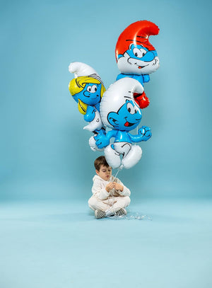 Folienballon "Die Schlümpfe" (Papa Schlumpf)