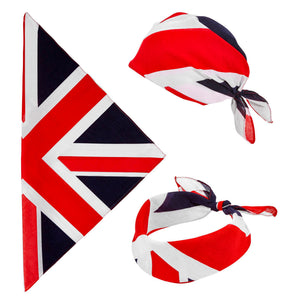 W WIDMANN MILANO Party Fashion - Bandana, 55 x 55 cm, Halstuch, Kopftuch, Accessoire für Kostüme