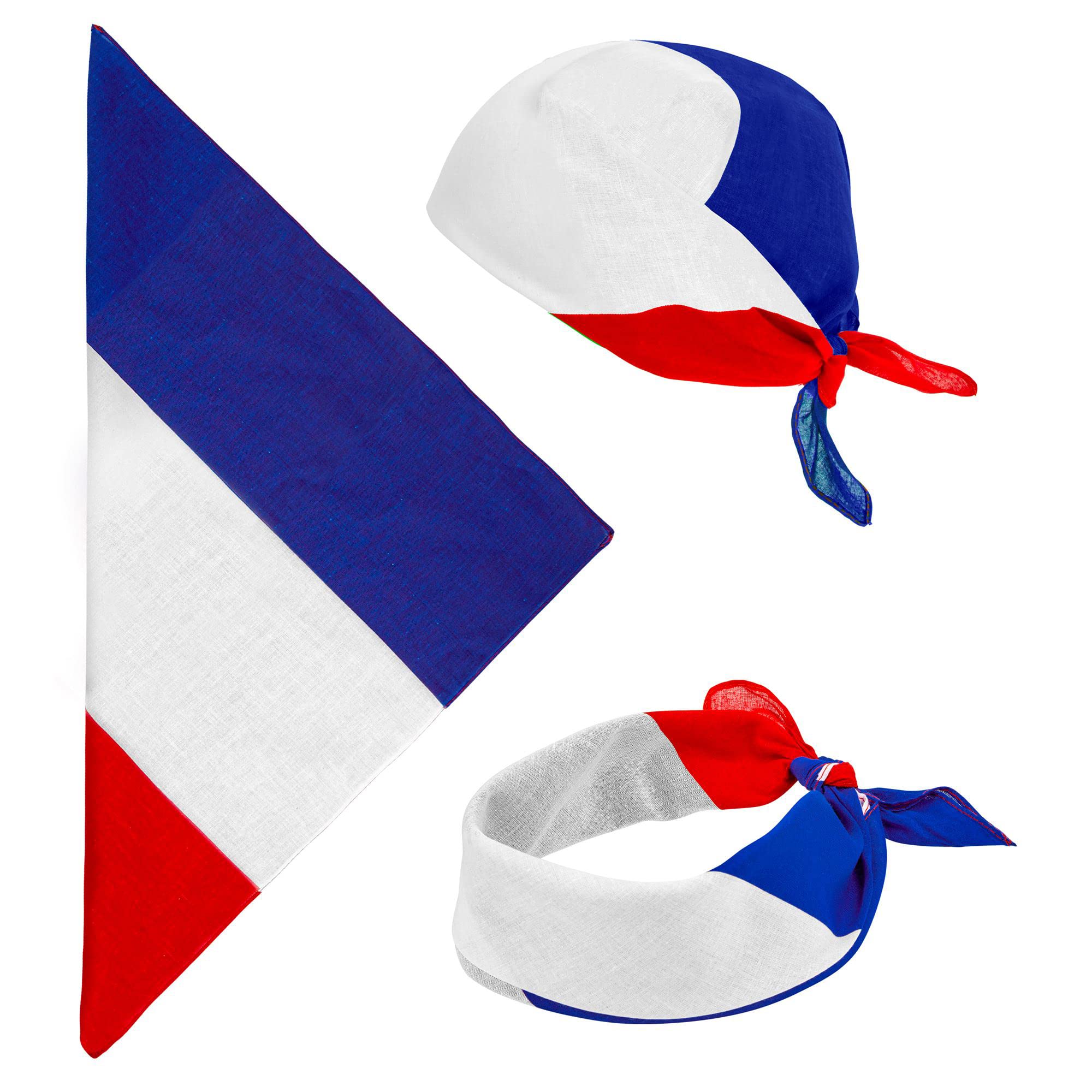 W WIDMANN MILANO Party Fashion - Bandana, 55 x 55 cm, Halstuch, Kopftuch, Accessoire für Kostüme
