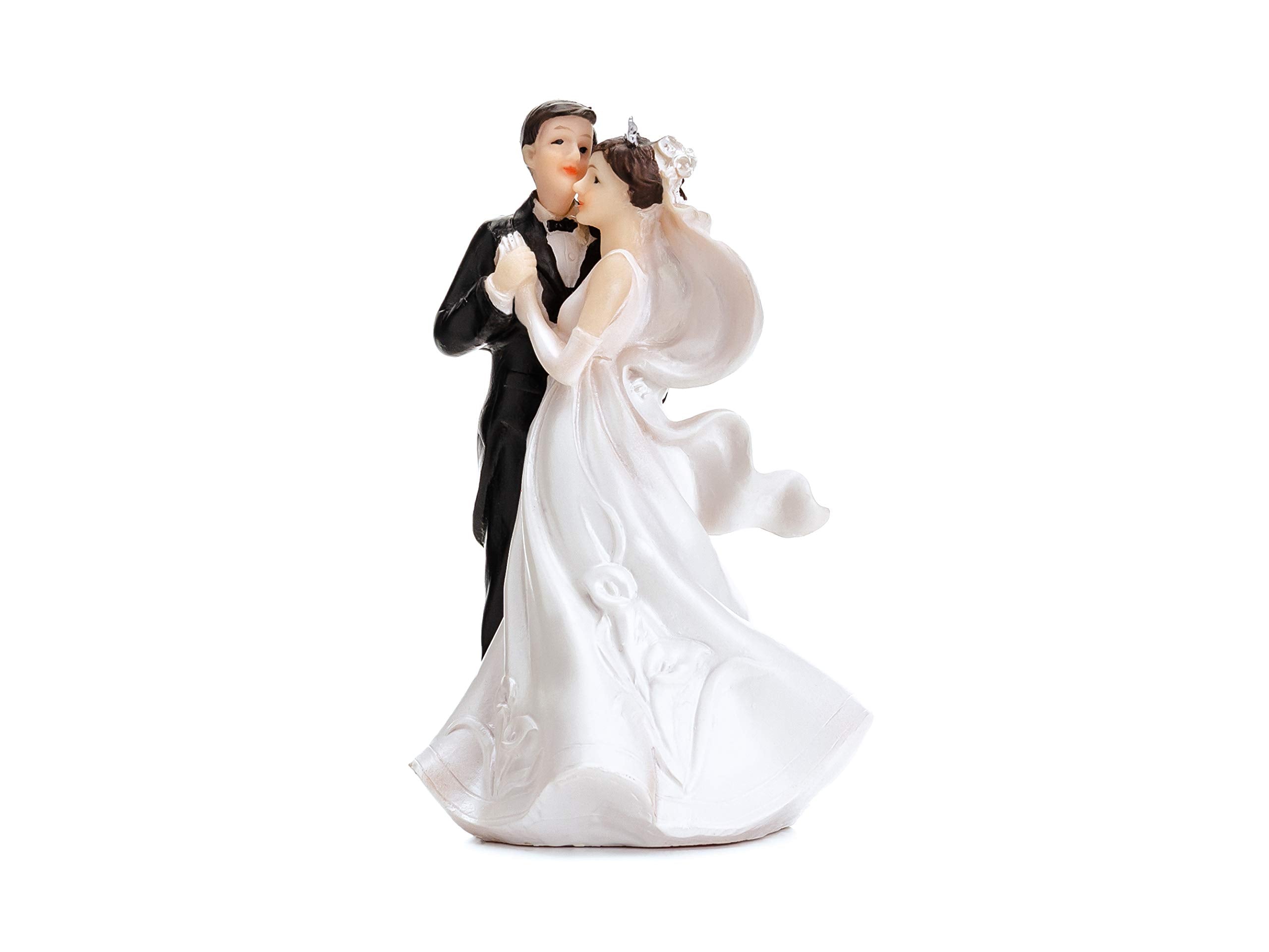 PartyDeco Figur Brautpaar | 11 cm