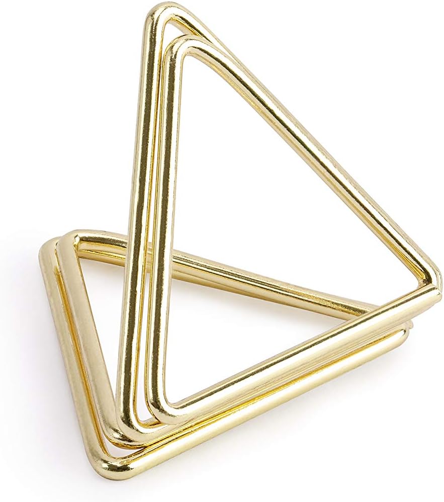 PartyDeco PCH3-2-019 Kartenhalter, Gold