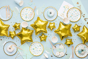 PartyDeco Servietten Walfisch 20 Stück 16x10cm 3-lagig Papierservietten Geburtstagsservietten Kinder