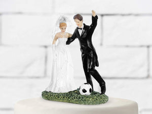 PartyDeco Figur Brautpaar | 11 cm