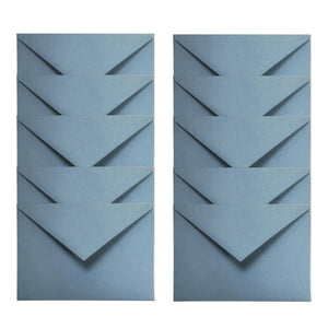 Premium Briefumschläge 10 Stück C6 114 x 162mm für die meisten Grußkarten | Ohne Fenster mit Aufkleber für Karten Einladungen Briefe Grußkarten Geburtstagskarten | Made in Italy (Soft Weiss)