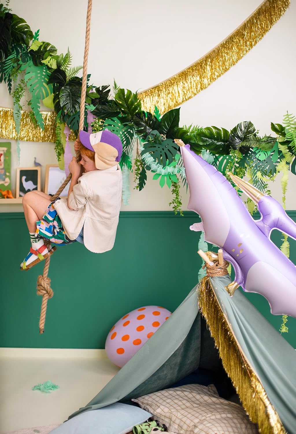 Shape Folienballon "Dinosaurier Pterodactyl" | 120 x 62 cm