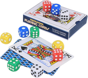 HENBRANDT Sechsseitiges Würfelset Farbiges Würfelspiel (D6) 10er-Pack