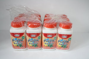 Meyco Hobby Puzzlekleber Fixativ 120 ml - Inkl. Applikator zum Auftragen - Für bis zu 2000 Teile Puzzles - Fixieren Sie Ihre Puzzles ohne Bilder-Rahmen