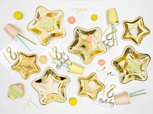Party Deco Servietten für Geburtstag - 18th Birthday - 18. Geburtstag mit Goldschrift, 33 X 33 cm - Geburtstagsdeko Papierservietten für Event, Geburtstagparty, Jubiläum, Geburtstagsfeier
