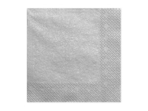 20 Servietten 33x33cm Gold Metallic // Deko Napkins Ornament Tischdeko Hochzeit Kommunion